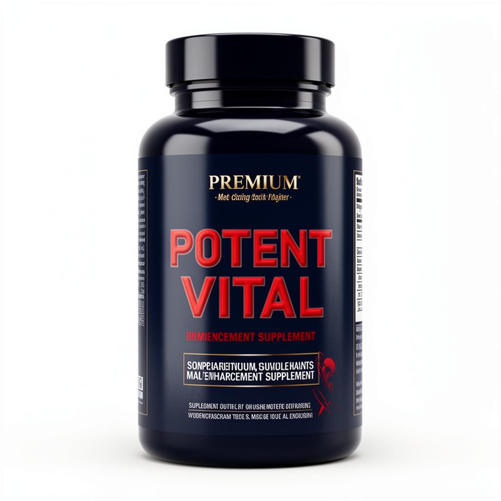 Potent Vital Male Enhancement supplement bottle